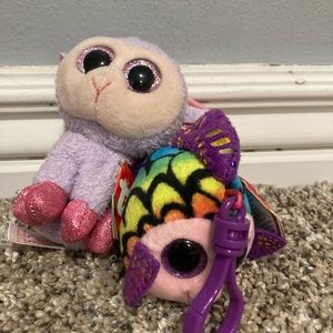 Beanie Boo Keychain Set